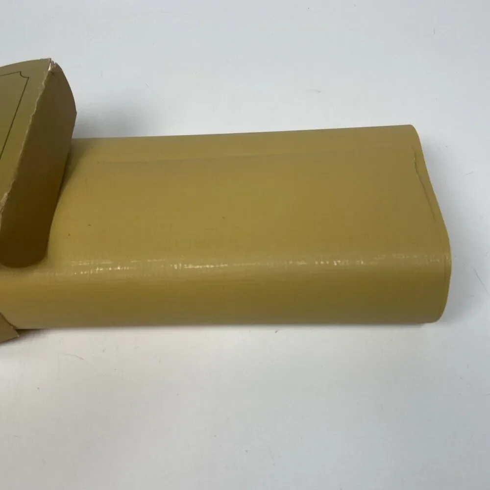 Vintage Rubbermaid Gold Shelf Liner NOS 12” x 25’ Roll w/ Original Box